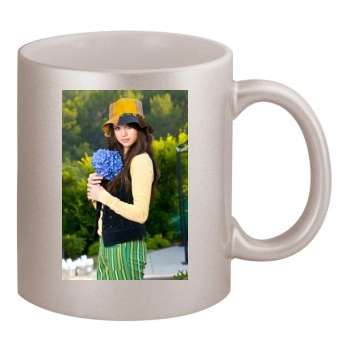 Selena Gomez 11oz Metallic Silver Mug