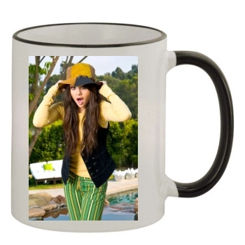 Selena Gomez 11oz Colored Rim & Handle Mug