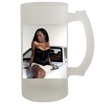 Foxy Brown 16oz Frosted Beer Stein