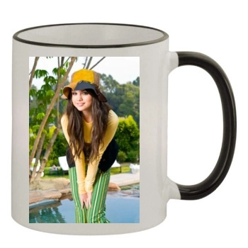 Selena Gomez 11oz Colored Rim & Handle Mug