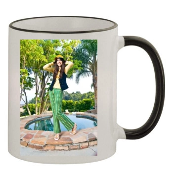 Selena Gomez 11oz Colored Rim & Handle Mug