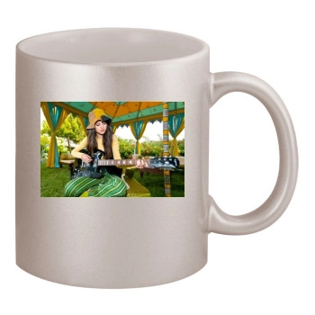 Selena Gomez 11oz Metallic Silver Mug