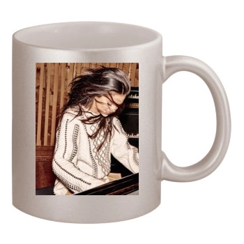 Selena Gomez 11oz Metallic Silver Mug