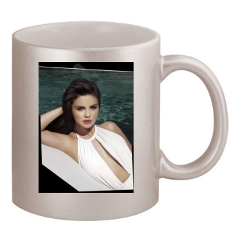 Selena Gomez 11oz Metallic Silver Mug