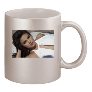 Selena Gomez 11oz Metallic Silver Mug