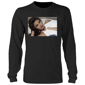 Selena Gomez Men's Heavy Long Sleeve TShirt