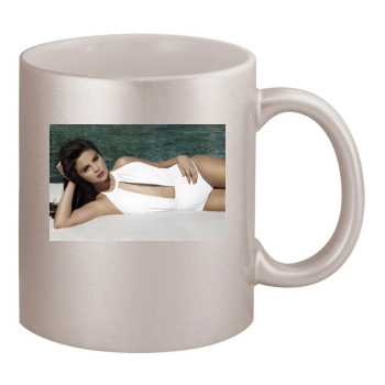 Selena Gomez 11oz Metallic Silver Mug