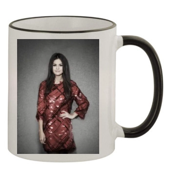 Selena Gomez 11oz Colored Rim & Handle Mug