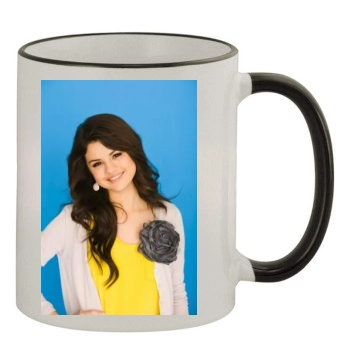 Selena Gomez 11oz Colored Rim & Handle Mug