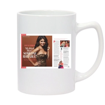 Selena Gomez 14oz White Statesman Mug