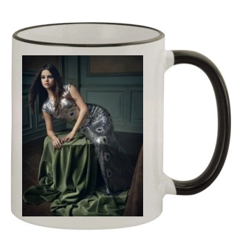 Selena Gomez 11oz Colored Rim & Handle Mug