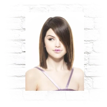 Selena Gomez Metal Wall Art