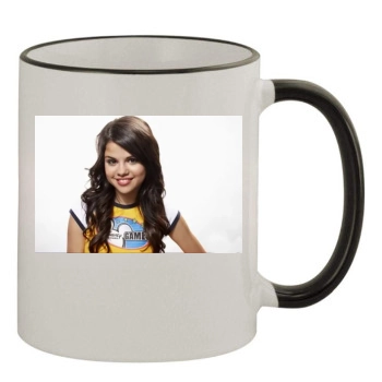 Selena Gomez 11oz Colored Rim & Handle Mug