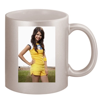 Selena Gomez 11oz Metallic Silver Mug