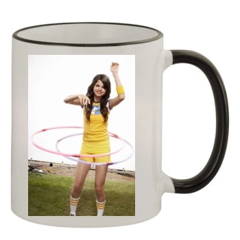 Selena Gomez 11oz Colored Rim & Handle Mug