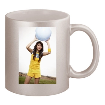 Selena Gomez 11oz Metallic Silver Mug