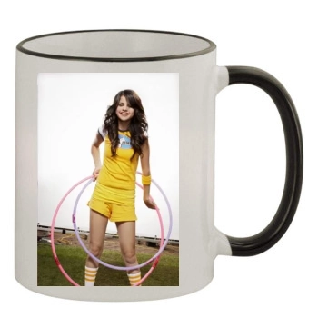 Selena Gomez 11oz Colored Rim & Handle Mug