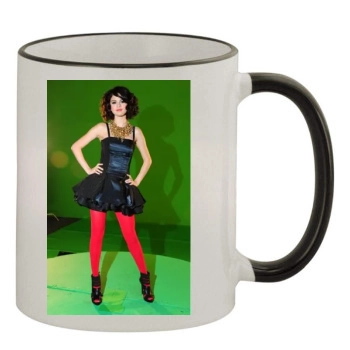 Selena Gomez 11oz Colored Rim & Handle Mug