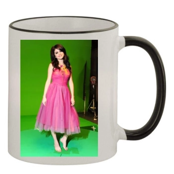 Selena Gomez 11oz Colored Rim & Handle Mug