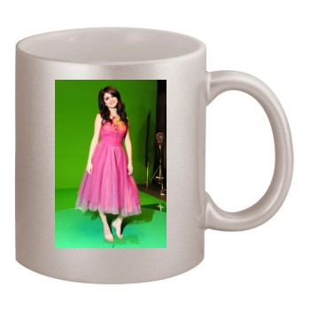 Selena Gomez 11oz Metallic Silver Mug