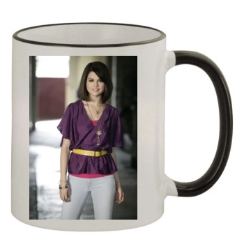 Selena Gomez 11oz Colored Rim & Handle Mug