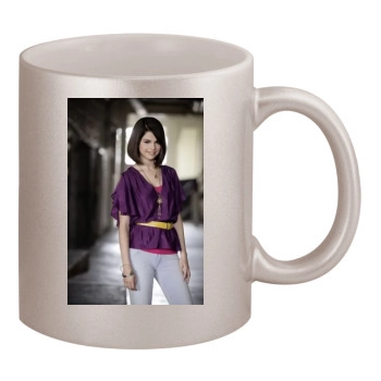 Selena Gomez 11oz Metallic Silver Mug