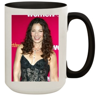 Fran Drescher 15oz Colored Inner & Handle Mug