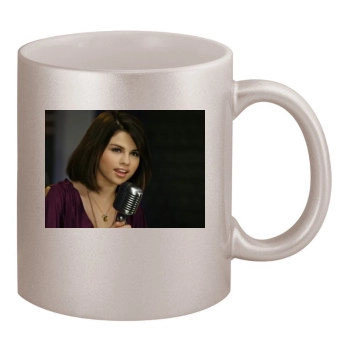 Selena Gomez 11oz Metallic Silver Mug