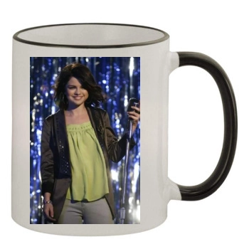 Selena Gomez 11oz Colored Rim & Handle Mug