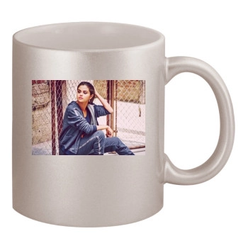 Selena Gomez 11oz Metallic Silver Mug