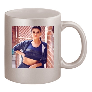 Selena Gomez 11oz Metallic Silver Mug