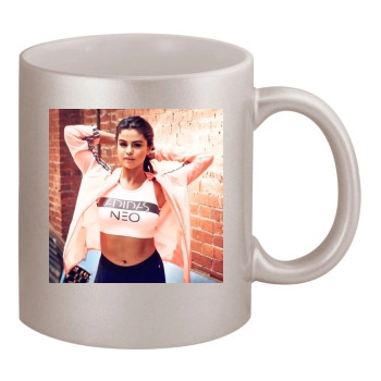 Selena Gomez 11oz Metallic Silver Mug