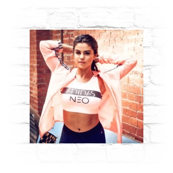 Selena Gomez Metal Wall Art