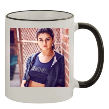 Selena Gomez 11oz Colored Rim & Handle Mug