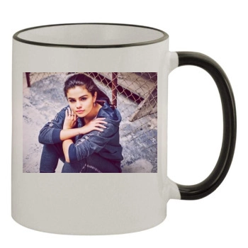 Selena Gomez 11oz Colored Rim & Handle Mug