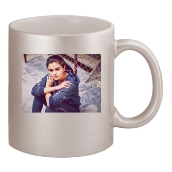 Selena Gomez 11oz Metallic Silver Mug