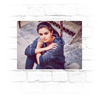 Selena Gomez Metal Wall Art