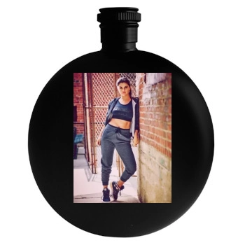 Selena Gomez Round Flask