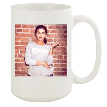 Selena Gomez 15oz White Mug