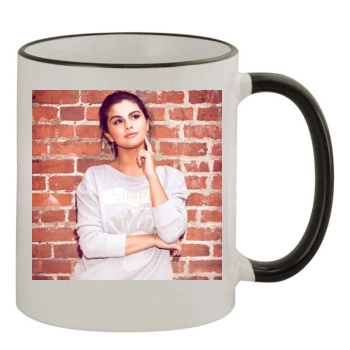 Selena Gomez 11oz Colored Rim & Handle Mug