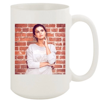 Selena Gomez 15oz White Mug