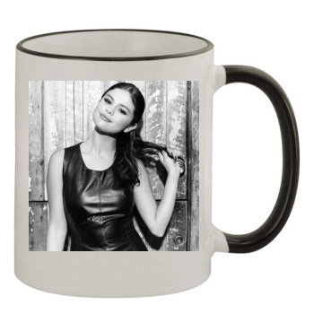 Selena Gomez 11oz Colored Rim & Handle Mug