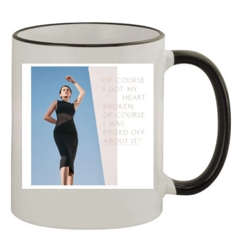 Selena Gomez 11oz Colored Rim & Handle Mug