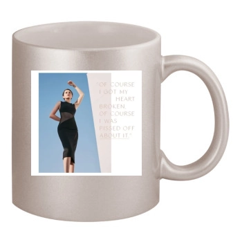 Selena Gomez 11oz Metallic Silver Mug