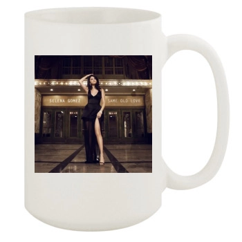 Selena Gomez 15oz White Mug