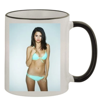 Selena Gomez 11oz Colored Rim & Handle Mug