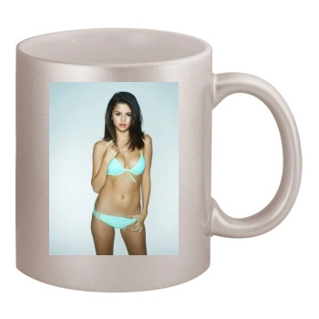 Selena Gomez 11oz Metallic Silver Mug