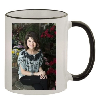 Selena Gomez 11oz Colored Rim & Handle Mug