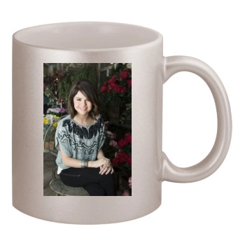 Selena Gomez 11oz Metallic Silver Mug