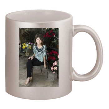 Selena Gomez 11oz Metallic Silver Mug